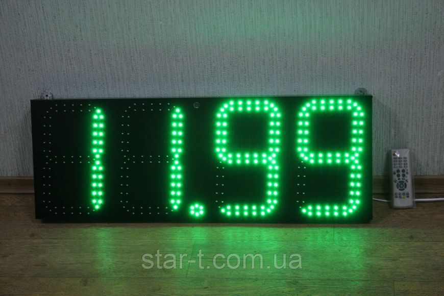 Светодиодный ценник высота цифры 300мм. 07667 фото