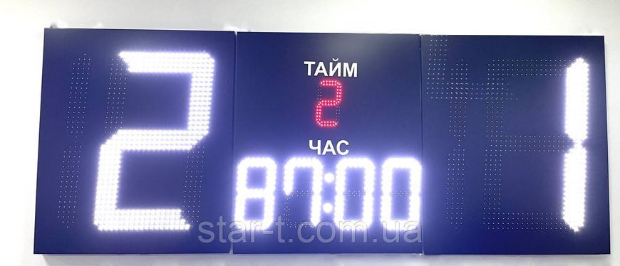 Светодиодное табло для футбола 3000х1180 мм 07788 фото