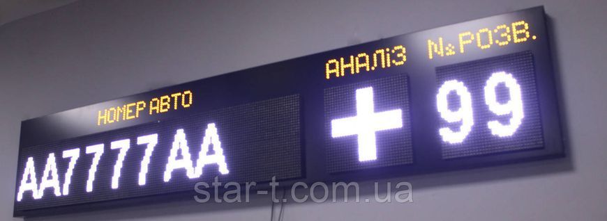 Табло для елеватора 07789 фото